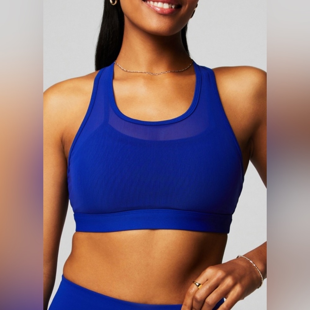 Fabletics Blue Sports Bra